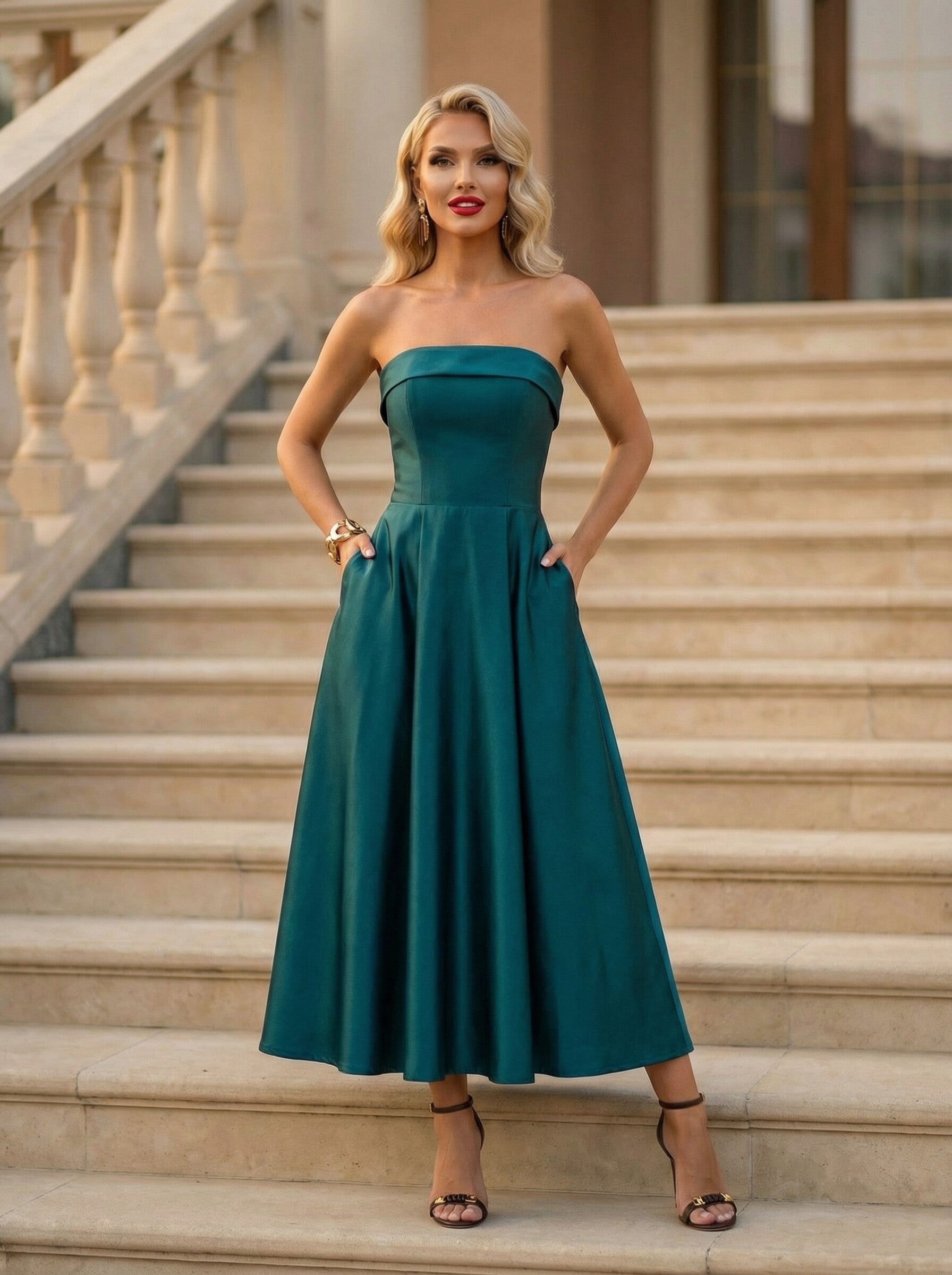 Suknelė"Green Liza"