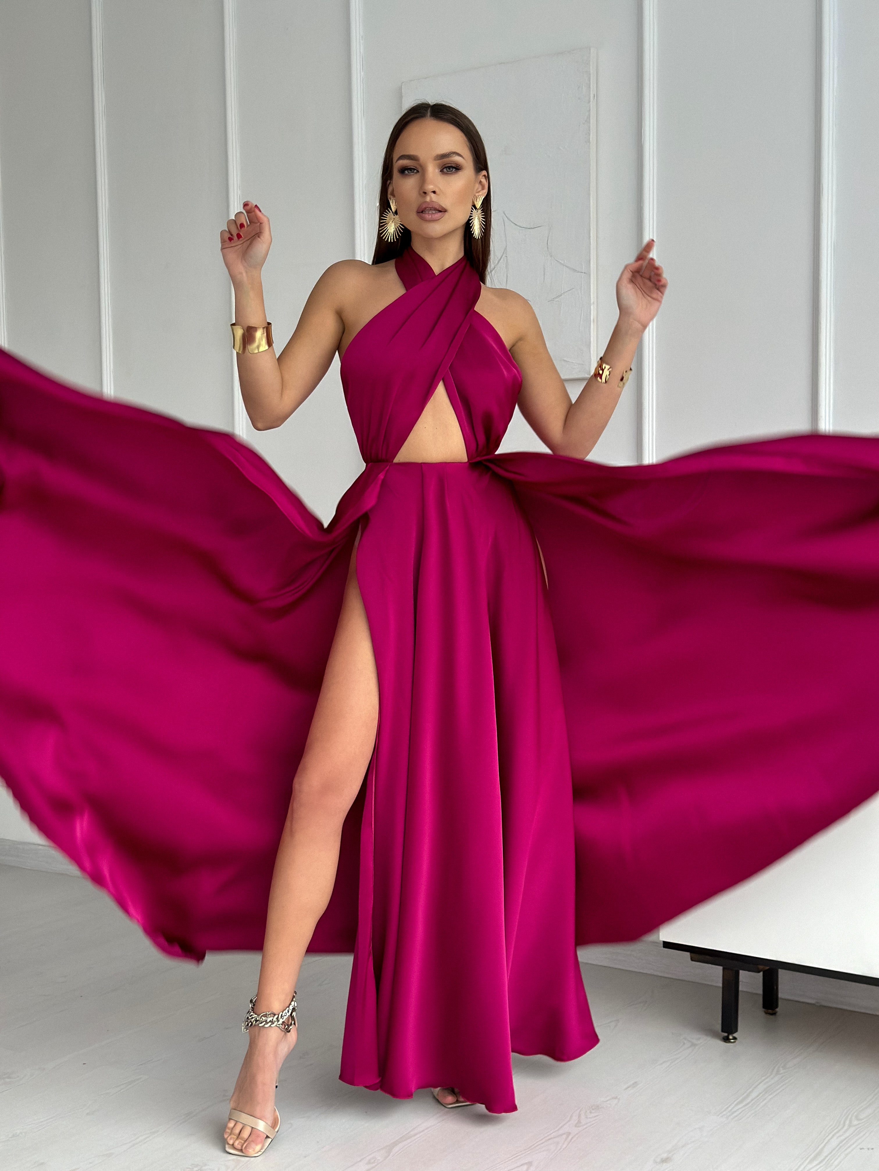 Suknelė "Pink Moss"