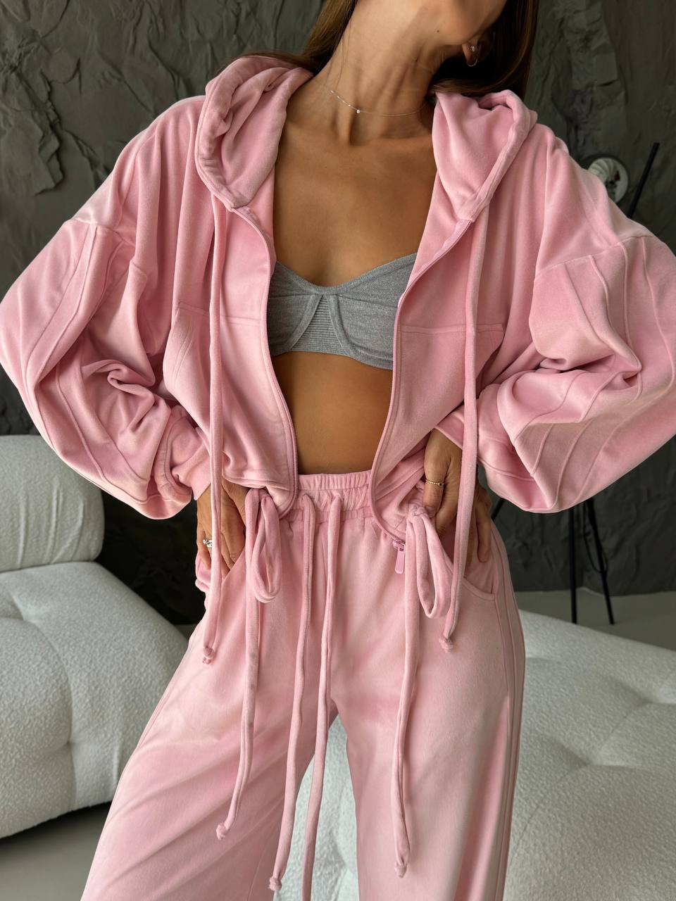 Laisvalaikio kostiumėlis "Pink2"